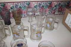 Kentucky Wildcats Glass Mugs, Coca Cola Glasses, and Misc. Glassware