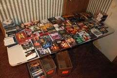 Legend of Zelda Game Cube Game, Starsky and Hutch Seasons, Indiana Jones Movies, Shrek 2 Game Cube Game, and Misc. DVD Movies