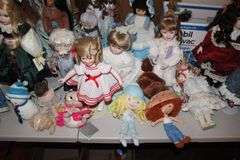 Large Doll, Porcelain Dolls, Howdy Doody Porcelain Doll, and Stuffed Dolls