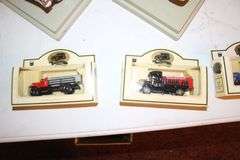 (5) Chevron Commemorative Model Cars, Impala and Corvette Model Cars, M&M Dispenser, Toys, Lego Block Coin Bank, and Misc.