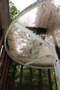 Glass Top Patio Table with Umbrella