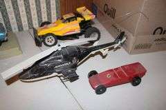 Pennzoil Liberty Classic Model Car, Prime Buggy Electric Car, 1953 Ford F150 Model Truck, Trains, Supernatural Car, and Misc.