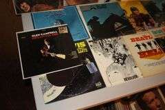 45 Records, Eagles, Marty Robbins, Glen Campbell, The Beatles, Elvis, and Misc. Records