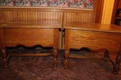 (2) End Tables with Drawer and Coffee Table