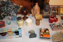 Bells, Chicken Figurines, Globe Decoration, Candles, Figurines, and Misc. Decorations