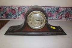 Ingraham Mantle Clock and Emerson Metal Fan