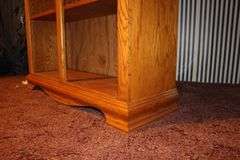 Wooden Book Shelf and 2 Door TV Stand