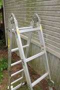 10 Ft Fully Extended Folding Ladder