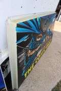(2) 8 Ft x 4 Ft quot The Comic Vault quot Batman Signs Barr Realty Auction (2) 8 Ft x 4 Ft quot The Comic Vault quot Batman Signs Barr Realty Auction
