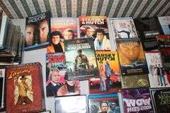Legend of Zelda Game Cube Game, Starsky and Hutch Seasons, Indiana Jones Movies, Shrek 2 Game Cube Game, and Misc. DVD Movies