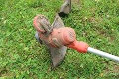 Black and Decker 20V Leaf Blower, Craftsman 18 In Bushwhacker, Black and Decker 18V Leaf Blower, Black and Decker Lawn Edger, Craftsman Gas Powered Lawn Edger, and Weed Eater Gas Powered Leaf Blower