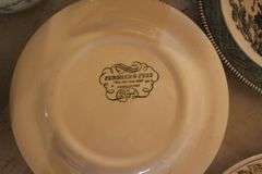 Heart Bowls, Plates, and Saucers, Kaysons Saucers and Plates, Fire King Orange Bowls, Currier & Ives Decorative Plates, and Bowls