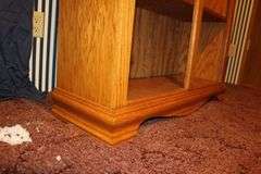 Wooden Book Shelf and 2 Door TV Stand