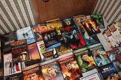 Legend of Zelda Game Cube Game, Starsky and Hutch Seasons, Indiana Jones Movies, Shrek 2 Game Cube Game, and Misc. DVD Movies