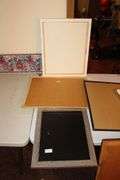 (2) Gene Speck Framed Print, Framed Secretariat Picture, Scott Westerfeld Print, and Various Sized Framed Pictures