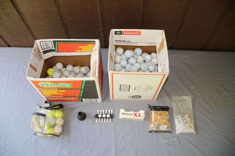 Top Flite, Spaulding, Golf Balls, Tees, and Misc. image