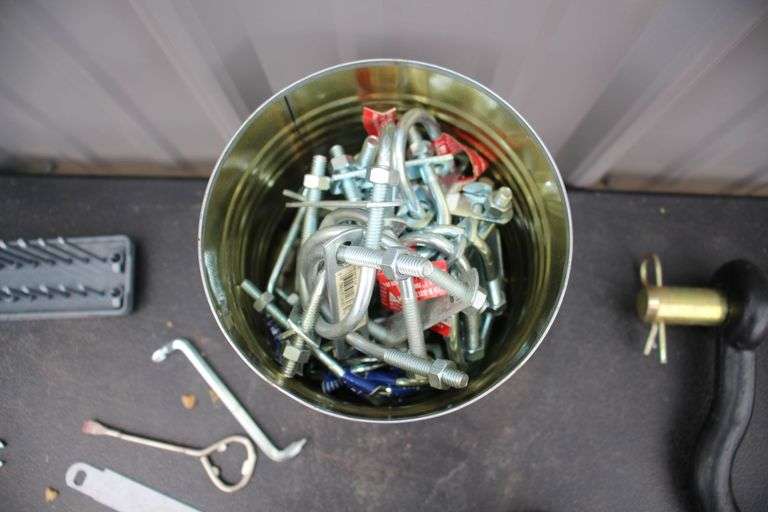 Ladder Hooks, Pullers, Fence Pliers, Locks, C-Clamps, Tractor Pens, Clevis, and Misc.
