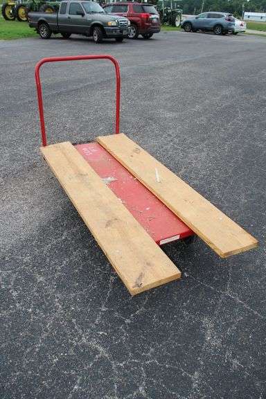Platform Cart with Attached Boards image