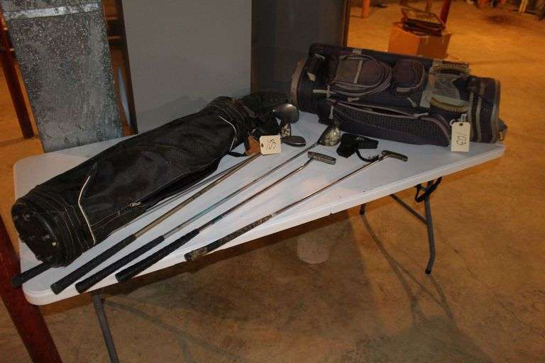 Misc. Golf Clubs with Bags image