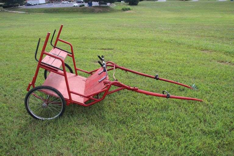 2-Wheel Horse Drawn Buggy Cart
