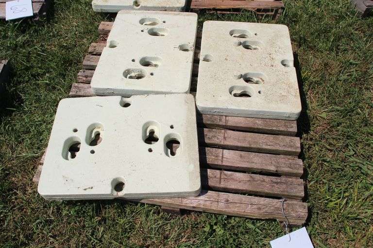 (3) Oliver Slab Tractor Weights image