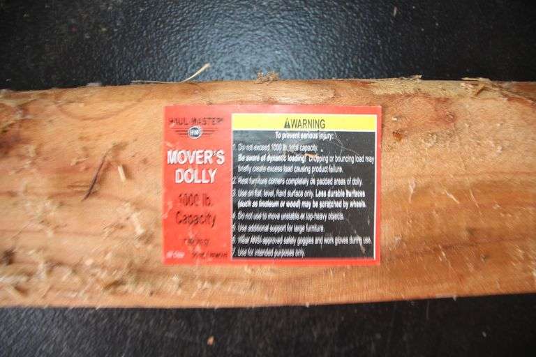 (3) Platform Furniture Dollies