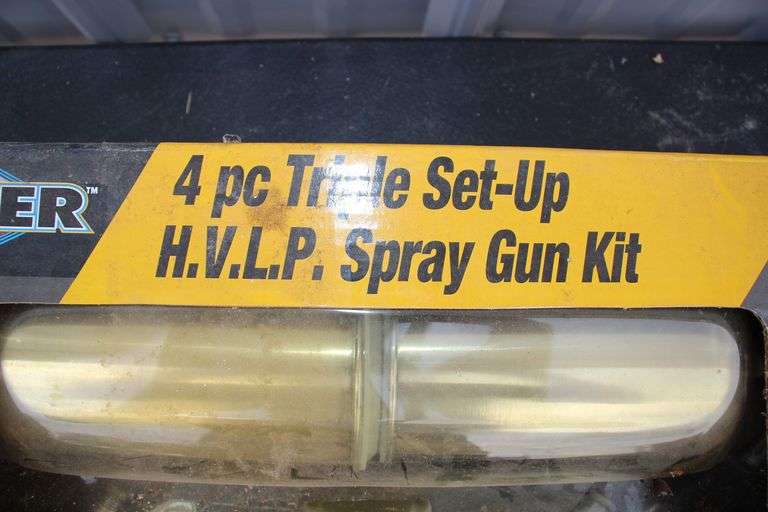 Vaper 4 Piece Triple Set-Up HVLP Spray Gun Kit