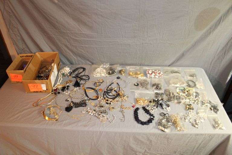 Necklaces, Chains, Earrings, Bracelets, and Misc. Costume Jewelry image