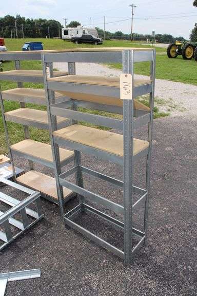 Misc Metal Shelves and Shelf Pieces