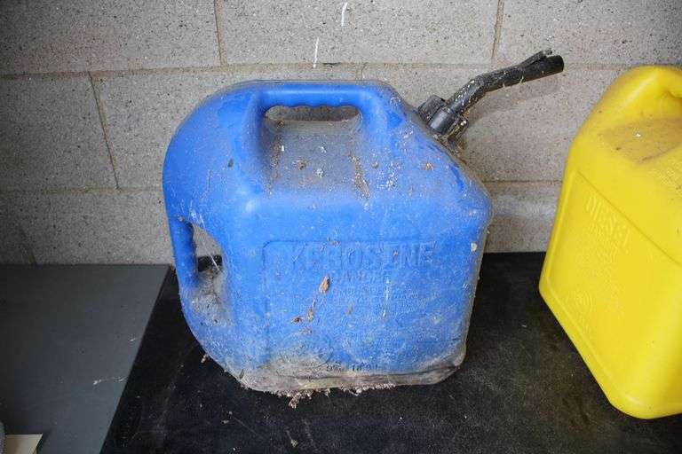 Gas, Diesel, and Kerosene Jugs