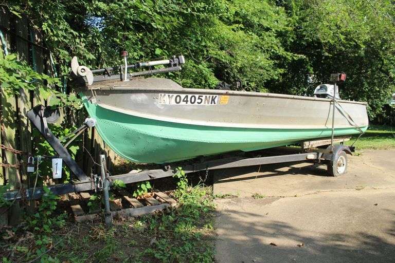 14 Ft. Sea Nymph Full String Boat and Trailer