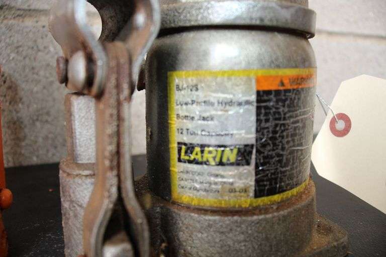 Central Hydraulic & Larin 12 Ton Jacks
