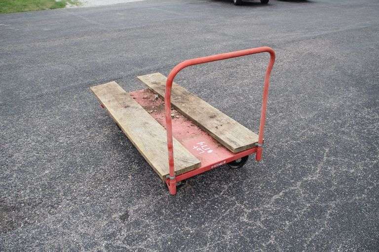 Platform Cart with Attached Boards