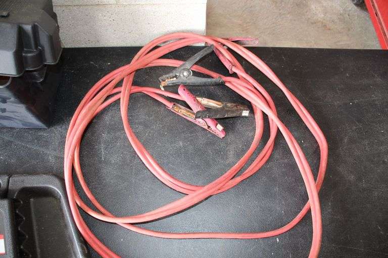 Truck/Van Consoles, 5 Piece Wrench Set, Jumper Cables, Battery Box, Oil Pans, and Chock