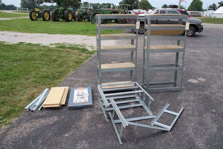 Misc Metal Shelves and Shelf Pieces image
