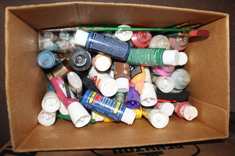 Sewing Fabric, Doll Shoes, Batting, Ribbon, Crafting Foam, Paint, Paint Brushes, and Misc. Crafting Supplies