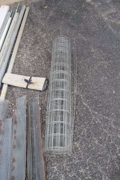 Pipe, Wire, Gutter Guards, Wire, and Misc.
