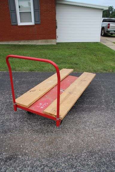 Platform Cart with Attached Boards