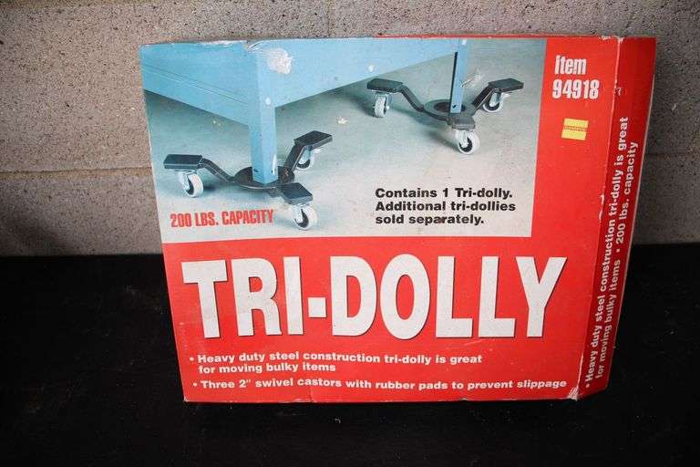 (2) Southern Industrial Dollies and (2) Tri-Dolly Dollies