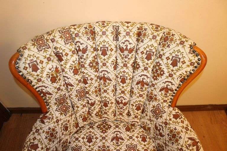 Decorative Cushioned Arm Chair