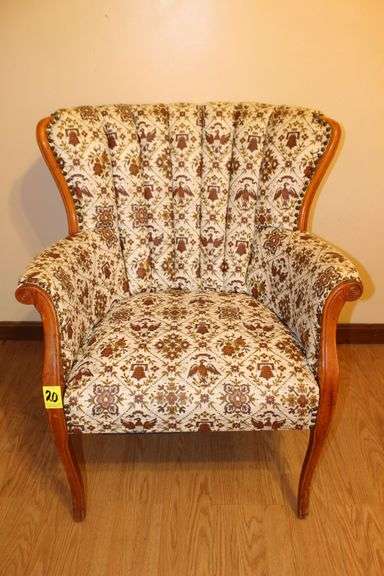 Decorative Cushioned Arm Chair