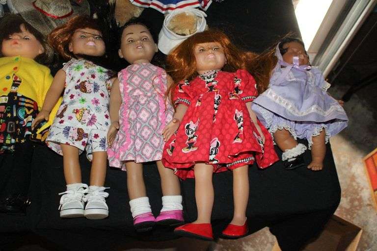 Springfield Boutique Dolls, Marigold Market Doll Shop Dolls, BU-Tiful Doll in Box, Stuffed Dolls, and Misc. Dolls