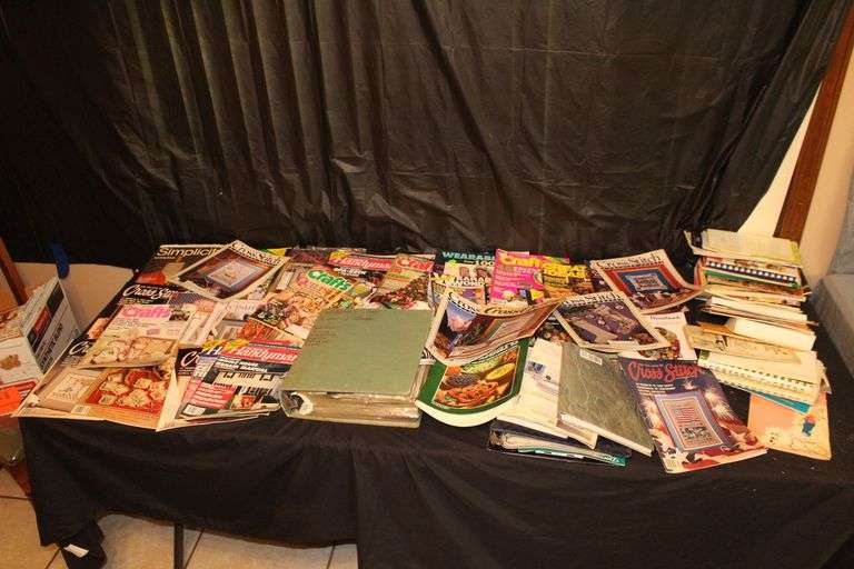 Handyman Magazines, Craft Magazines, Cross Quick Magazines, and Misc. Magazines