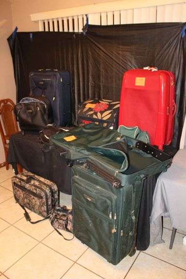 Topline Suitcase and Travel Bag, M & M Suitcase, Steve Madden Bag, Travel Gear Suitcases, and Misc. Luggage Bag