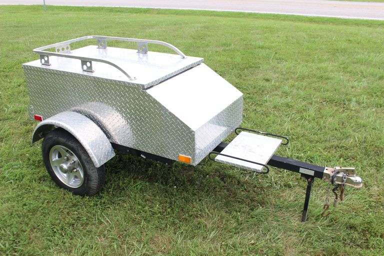 5 Ft. Two Wheel Motorcycle Trailer image