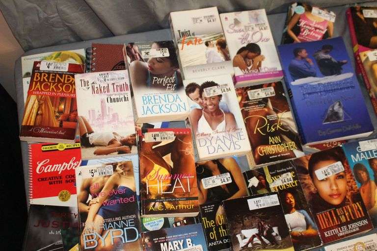 Webster Dictionary, Reader's Digest, and Misc. Books