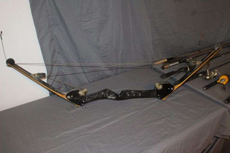 (3) Shakespeare, EZ Cast, Quantium, Proton Rod and Reels, (2) Rods, and Longbow
