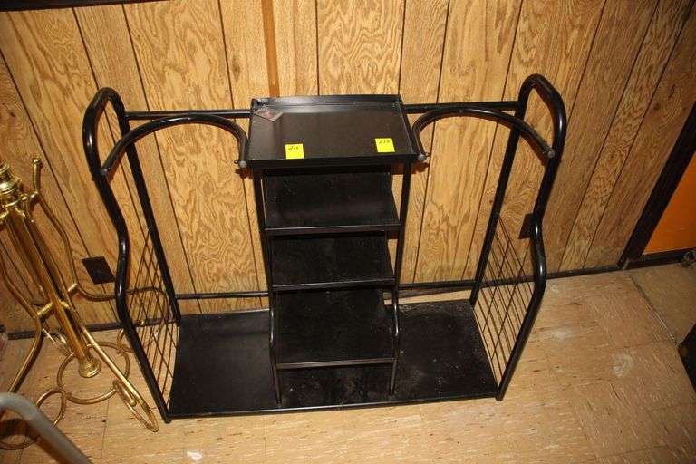 Golf Organizer Rack, Walker, Cane, and Metal Coat Roat
