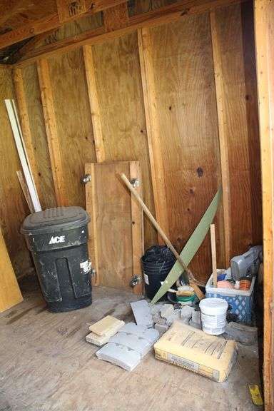 Contents of Shed image