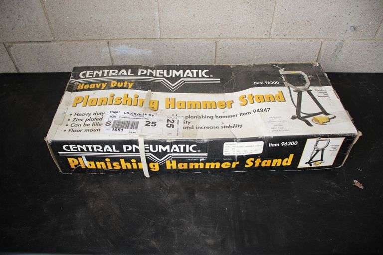 Central Pneumatic Planishing Hammer Stand image